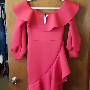 Beautiful red party dress